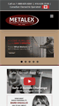 Mobile Screenshot of metalexdoors.com